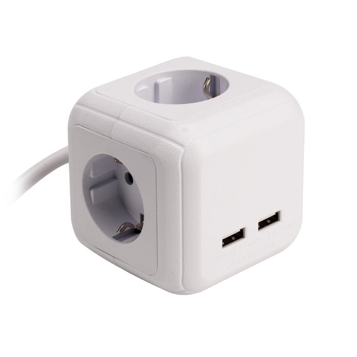 CUB MULTIFUNCTIONAL CU PRIZA SCHUCKO SI USB 683045