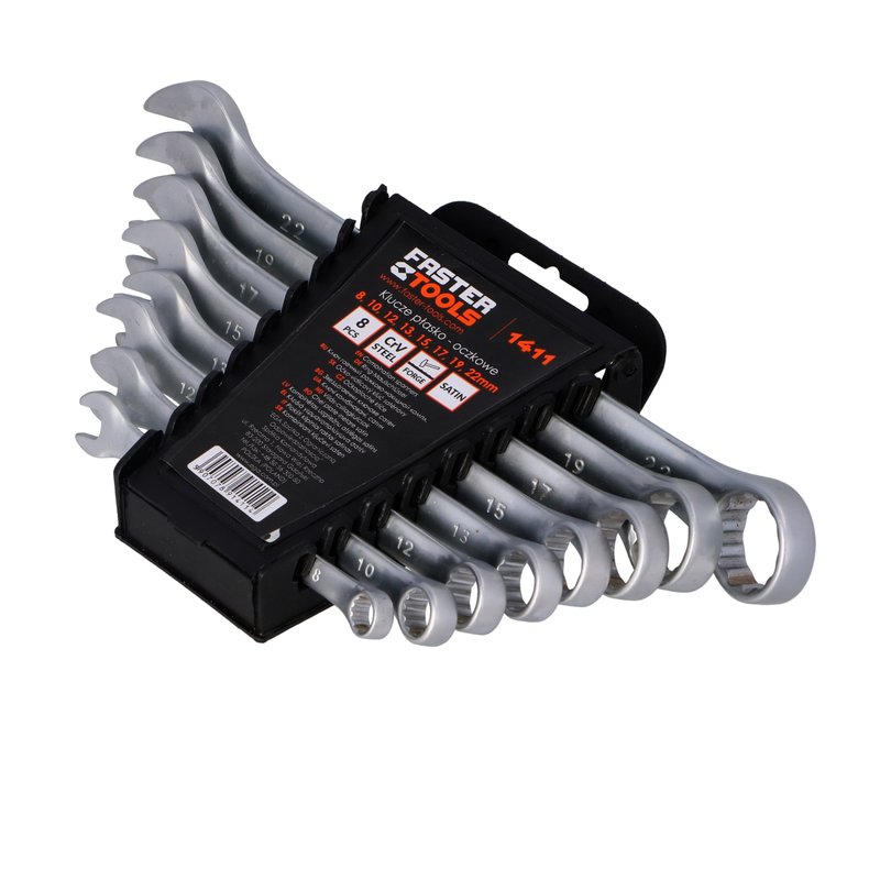 SET 8 CHEI COMBINATE CRV 8-22MM EGA-1411