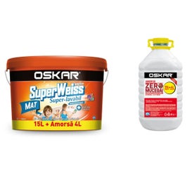 SUPERWEISS SUPERLAVABIL INTERIOR MAT 15L