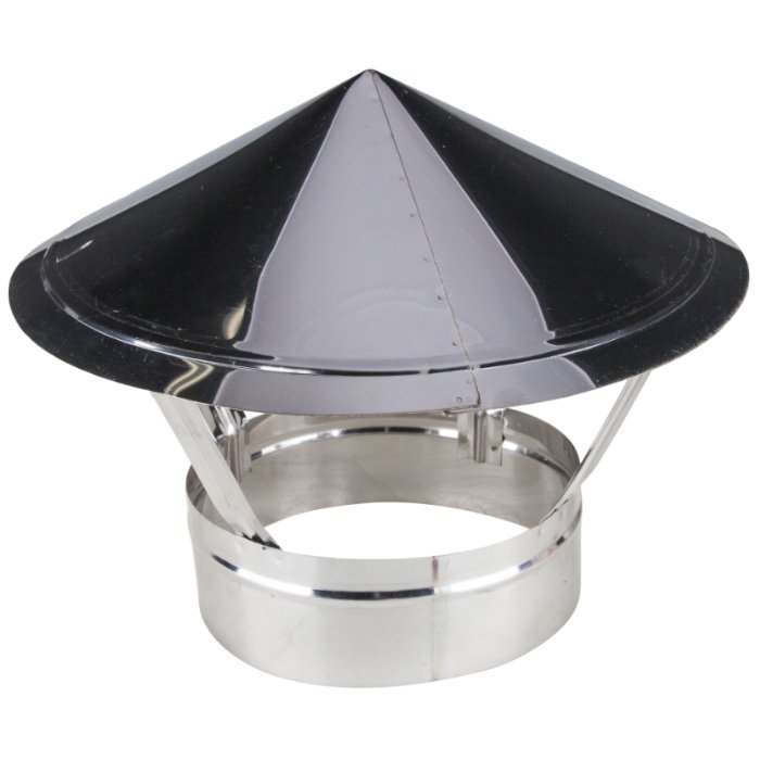 CAPAC TERMINAL COS DE FUM INOX 150MM 650977